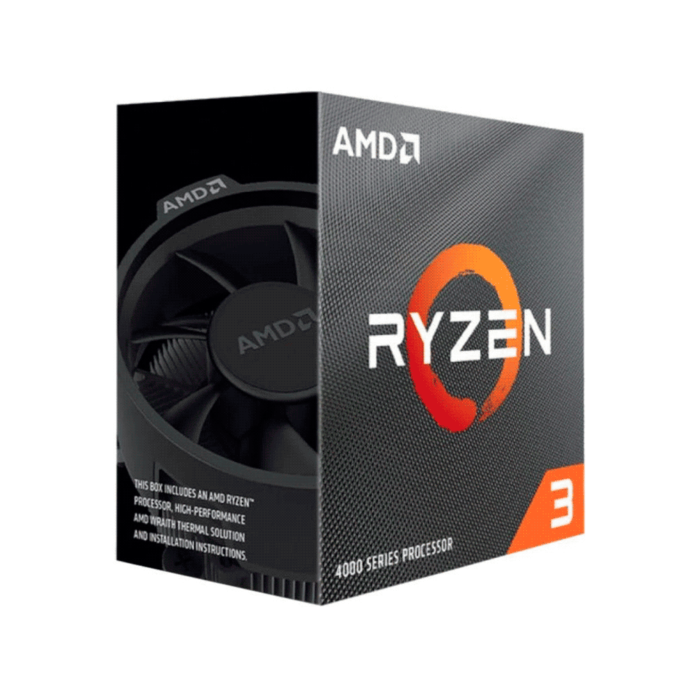 CPU AMD AM4 RYZEN 3 4100 3.8GHZ/6MB  C/COOL 100-100000510BOX