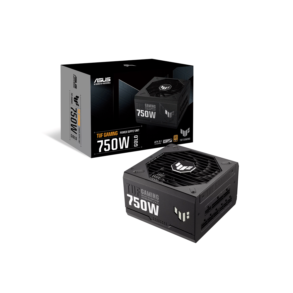FUENTE  750W ASUS 80PLUS GOLD FULL MODULAR TUF-GAMING-750G