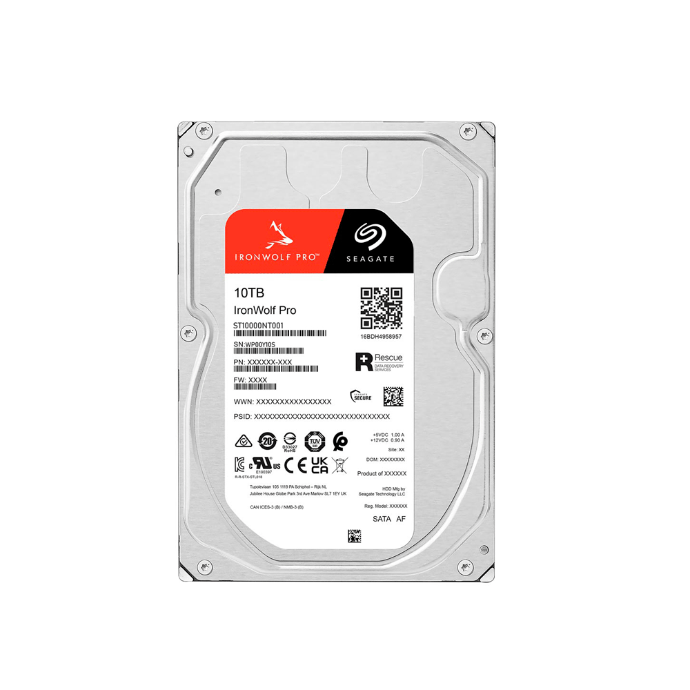 HD SATA3 10TB SEAGATE IRONWOLF PRO 7200 256MB ST10000NT001