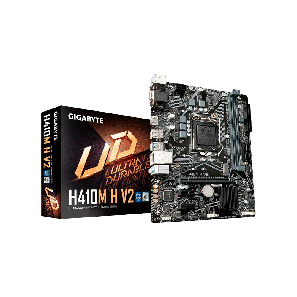 MB 1200 H410M H V2 GIGABYTE V/S/R/HDMI/M2/DDR4/USB3.2/MATX