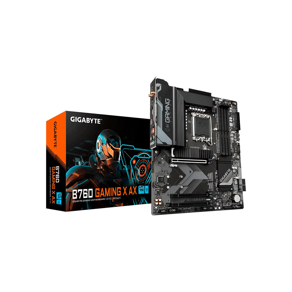 MB 1700 B760 GAMING X AX DDR5 GIGABYTE S/R/HDMI/DP/3M2/WIFI/USB/ATX