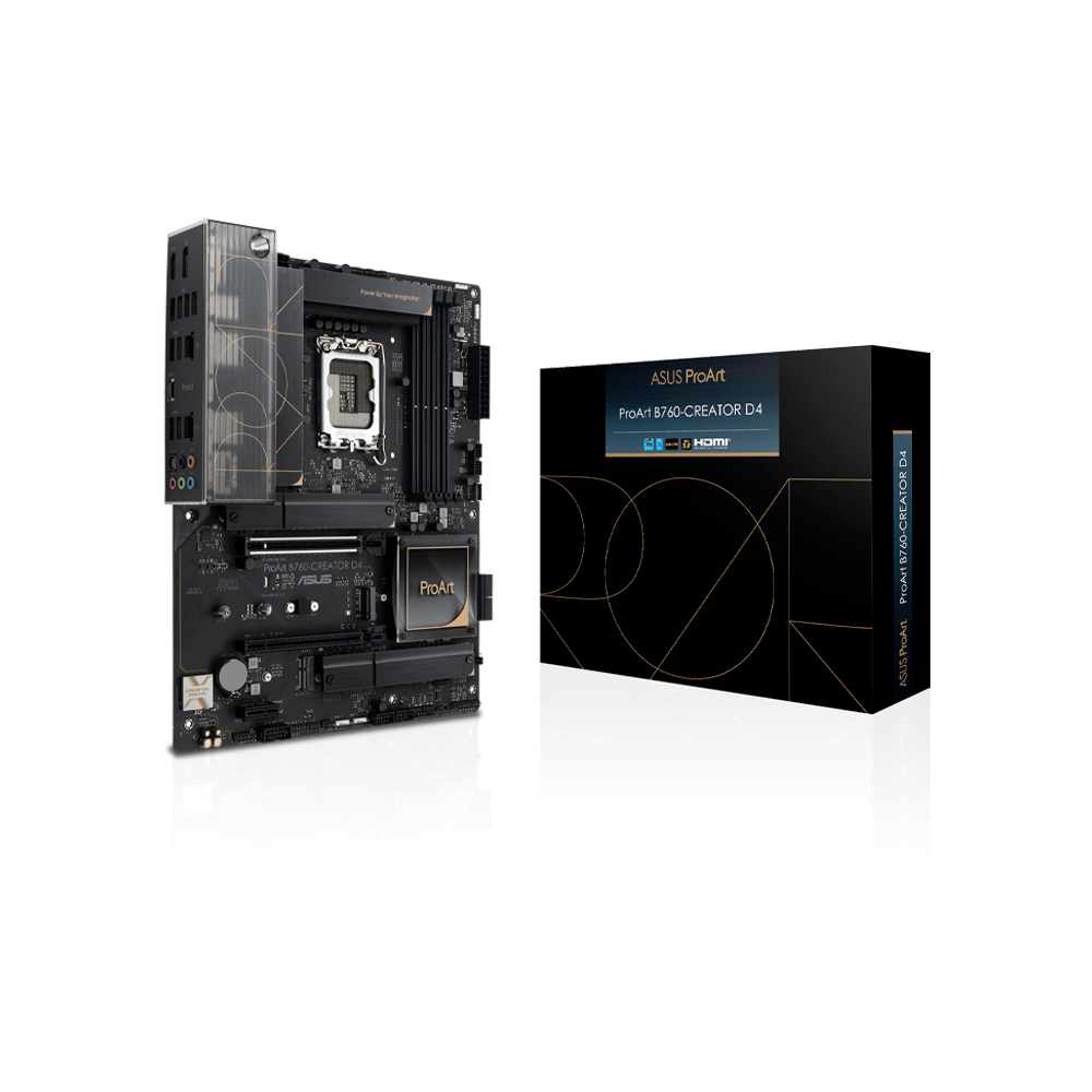 MB 1700 B760-CREATOR D4 PROART ASUS S/R/HDMI/DP/3M2/DDR4/USB/ATX D