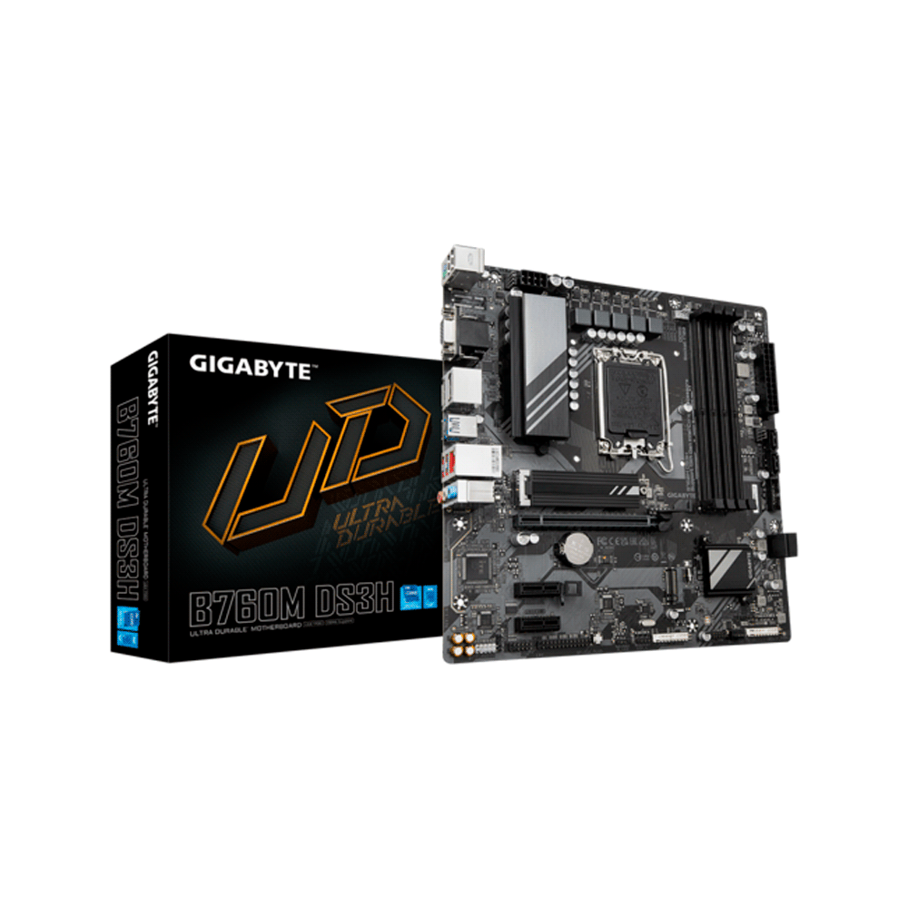 MB 1700 B760M DS3H DDR5 GIGABYTE V/S/R/HDMI/2DP/2M2/USB3.2/MATX