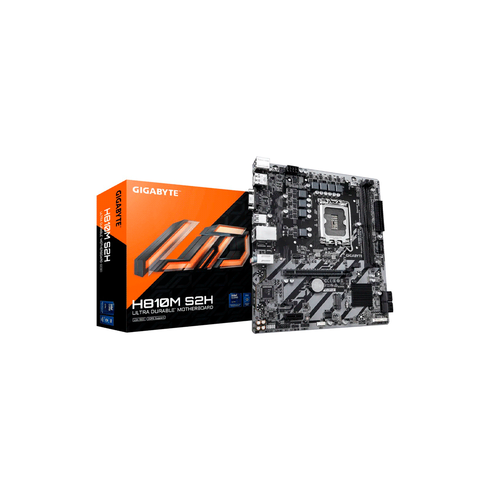 MB 1851 H810M S2H DDR5 GIGABYTE  V/S/R/HDMI/DP/M2/USB3.2/MATX