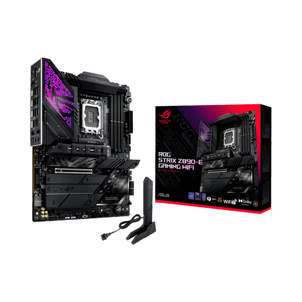 MB 1851 Z890-E GAMING WIFI ROG STRIX DDR5 ASUS S/R/HDMI/DP/7M2/ATX
