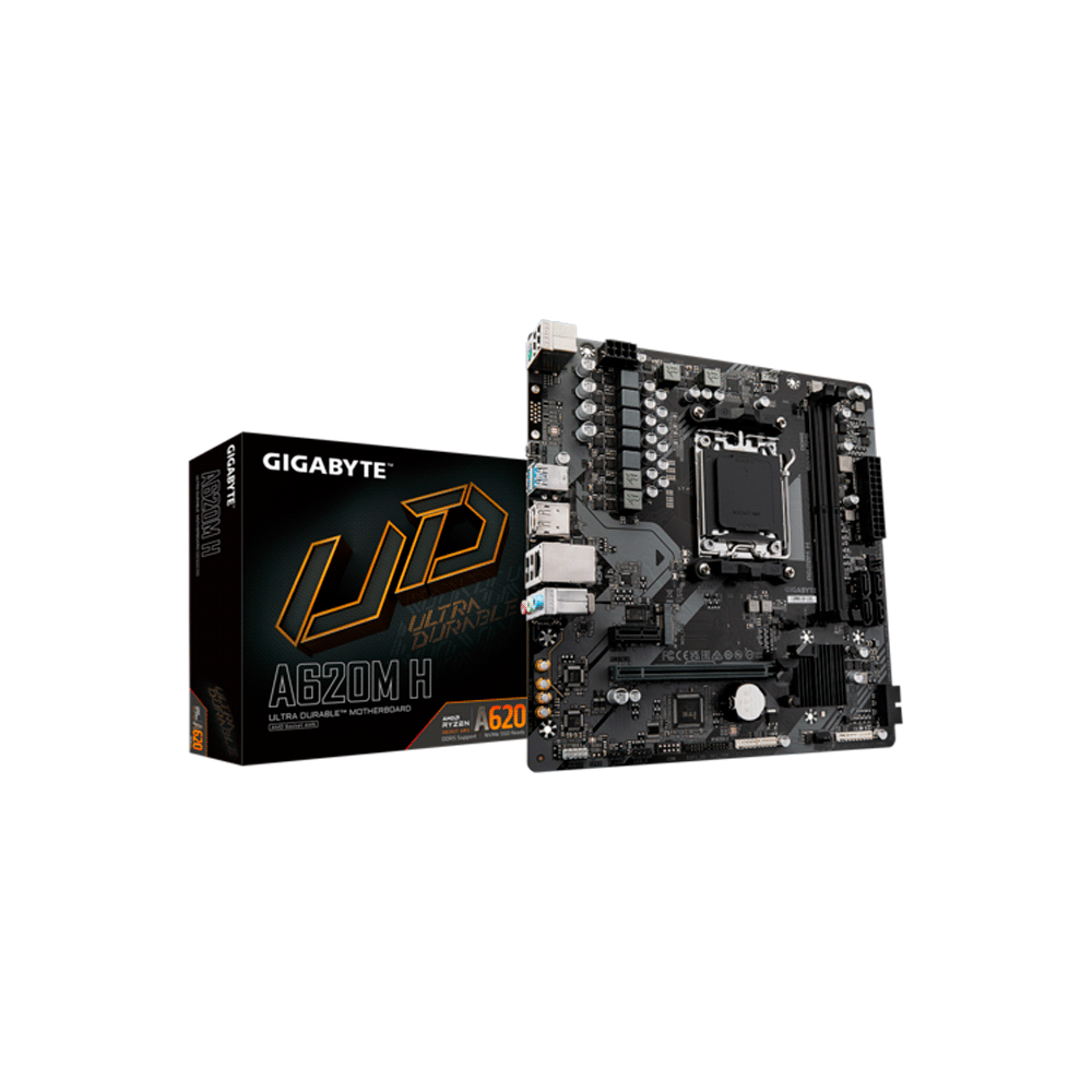 MB AM5 A620M H DDR5 GIGABYTE S/R/HDMI/DP/M2/USB3.2/MATX