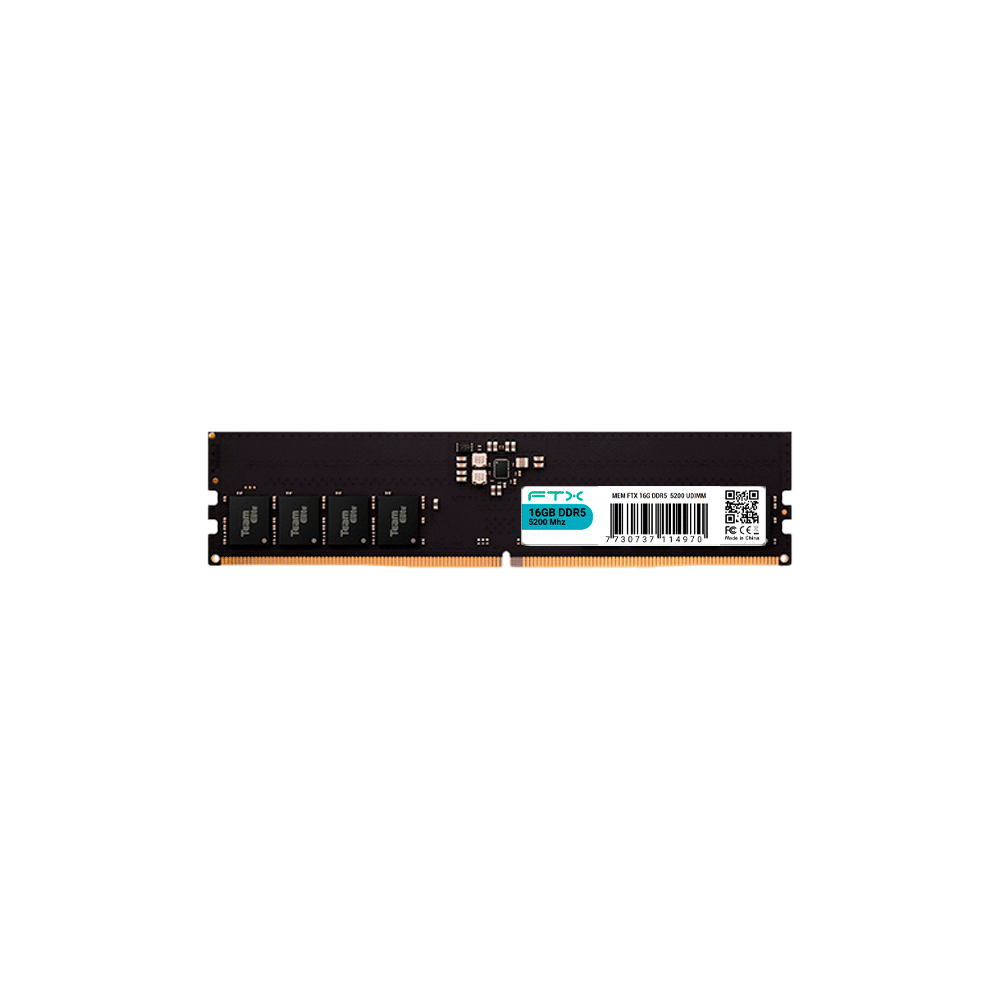 MEM DDR5 16G 5200 FTX 114970 1 A¥O GARANTIA