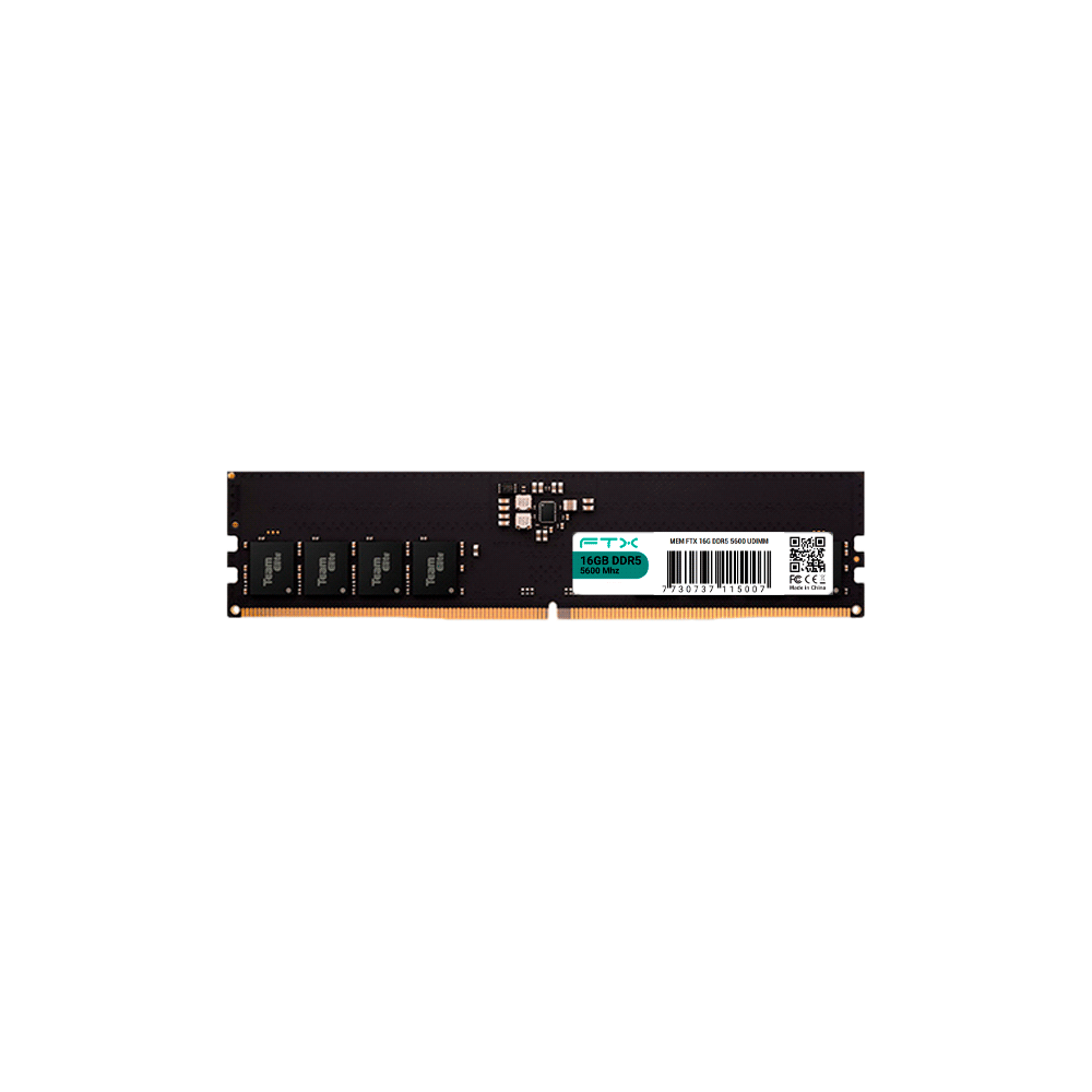MEM DDR5 16G 5600 FTX 115007 1 A¥O GARANTIA