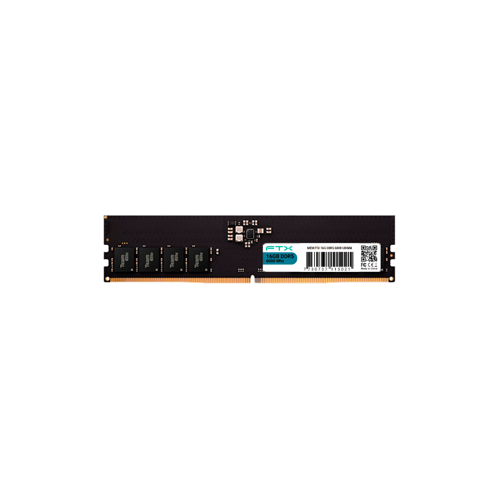MEM DDR5 16G 6000 FTX 115021 1 A¥O GARANTIA