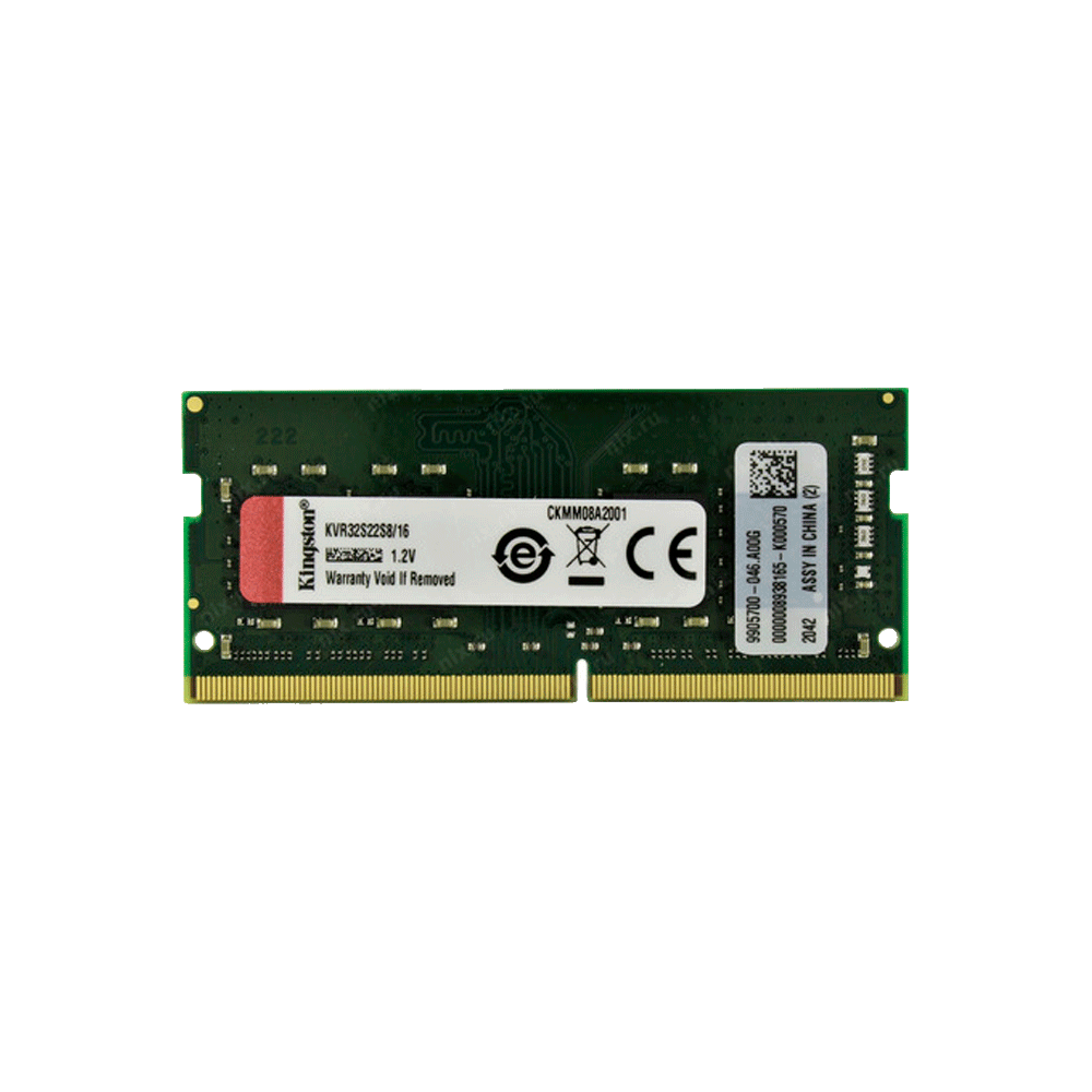 MEM P/NB DDR4 16G 3200 KINGSTON KVR32S22S8/16