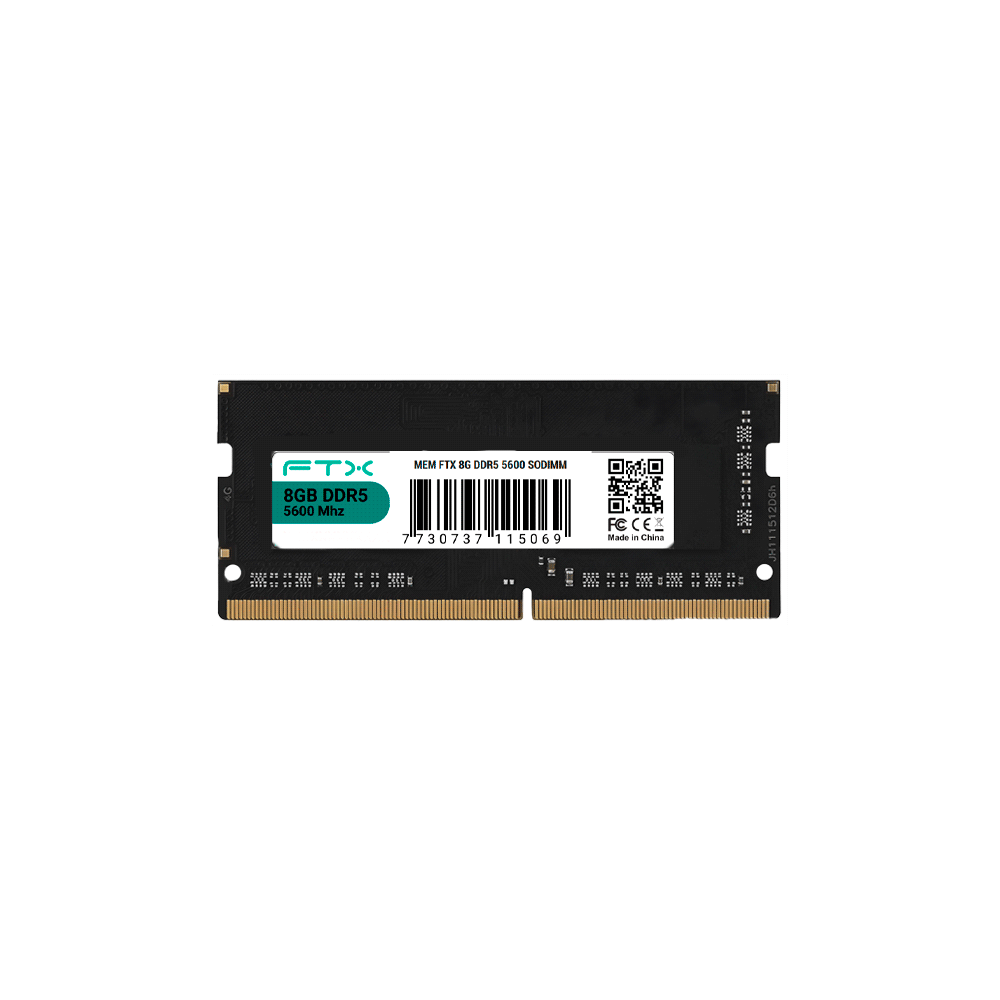 MEM P/NB DDR5  8G 5600 FTX 115069 1 A¥O GARANTIA