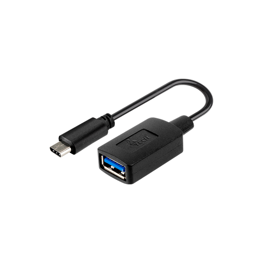 ADAP USB-C/USB M/H XTECH XTC-515 5GBPS/NEGRO