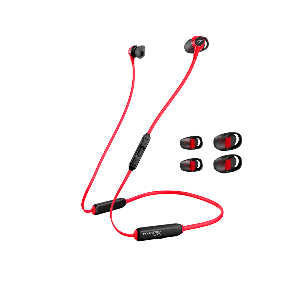 AURI EARPHONE HEBBXX-MC-RD/G HYPX CLOUD BUDS GAM/BT/MIC/ROJO