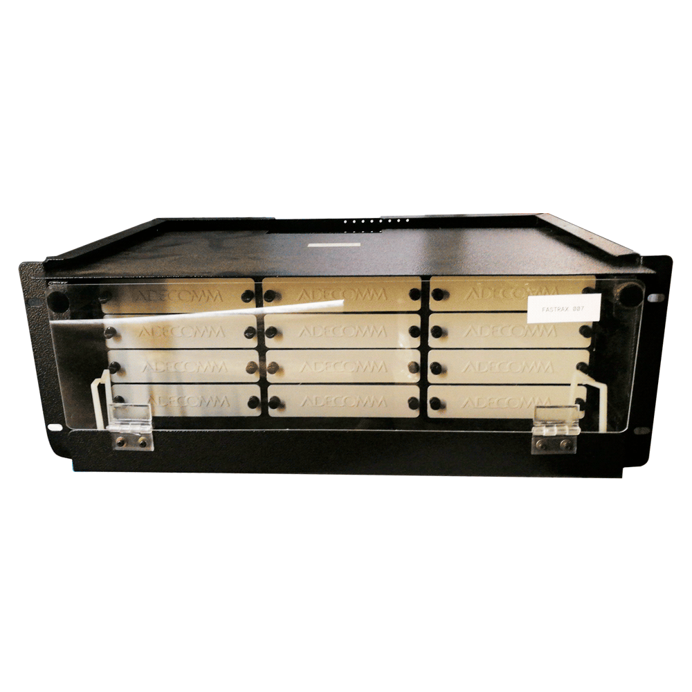 BANDEJA FIBRA O.  4U 19" P/12 MODULOS LGXA ADMCSM060SCU ADECOMM