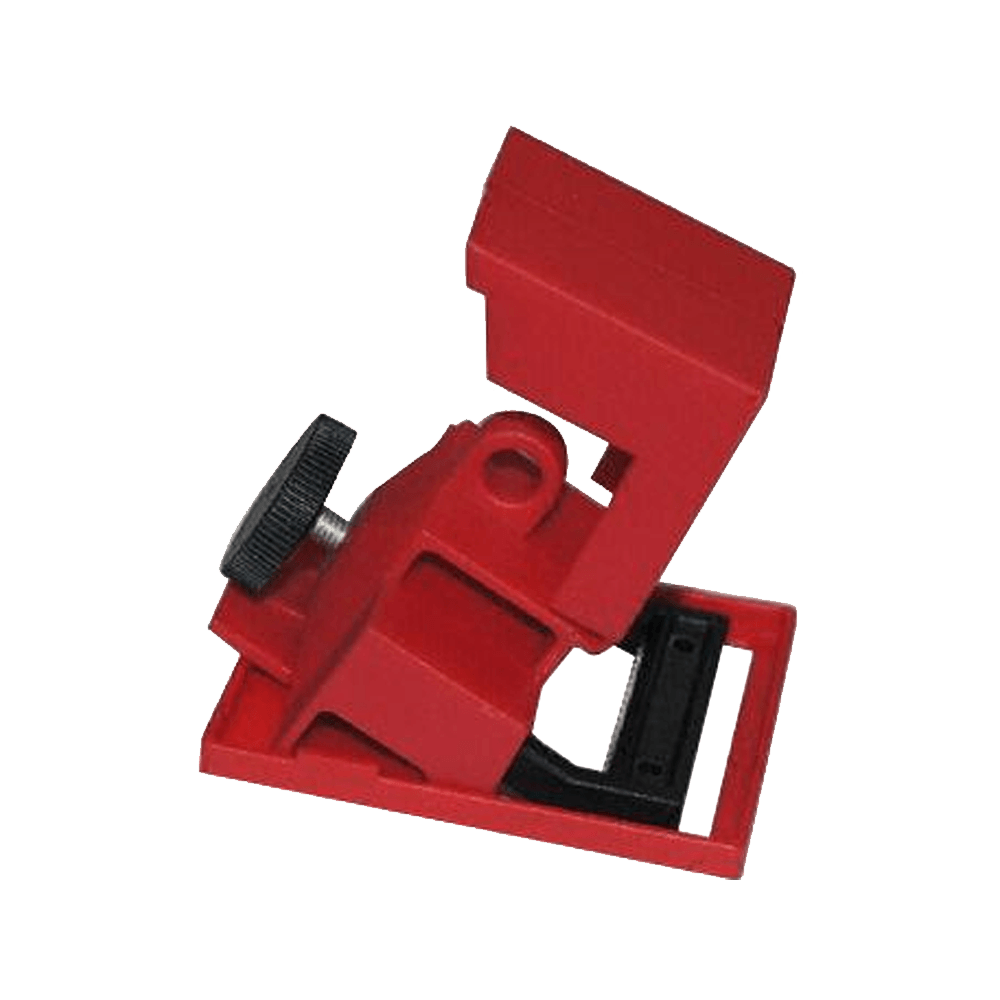 BRADY BLOQUEO (65966) P/INTERRUPT. ELECT. ROJO 40X81X50 PACK 6
