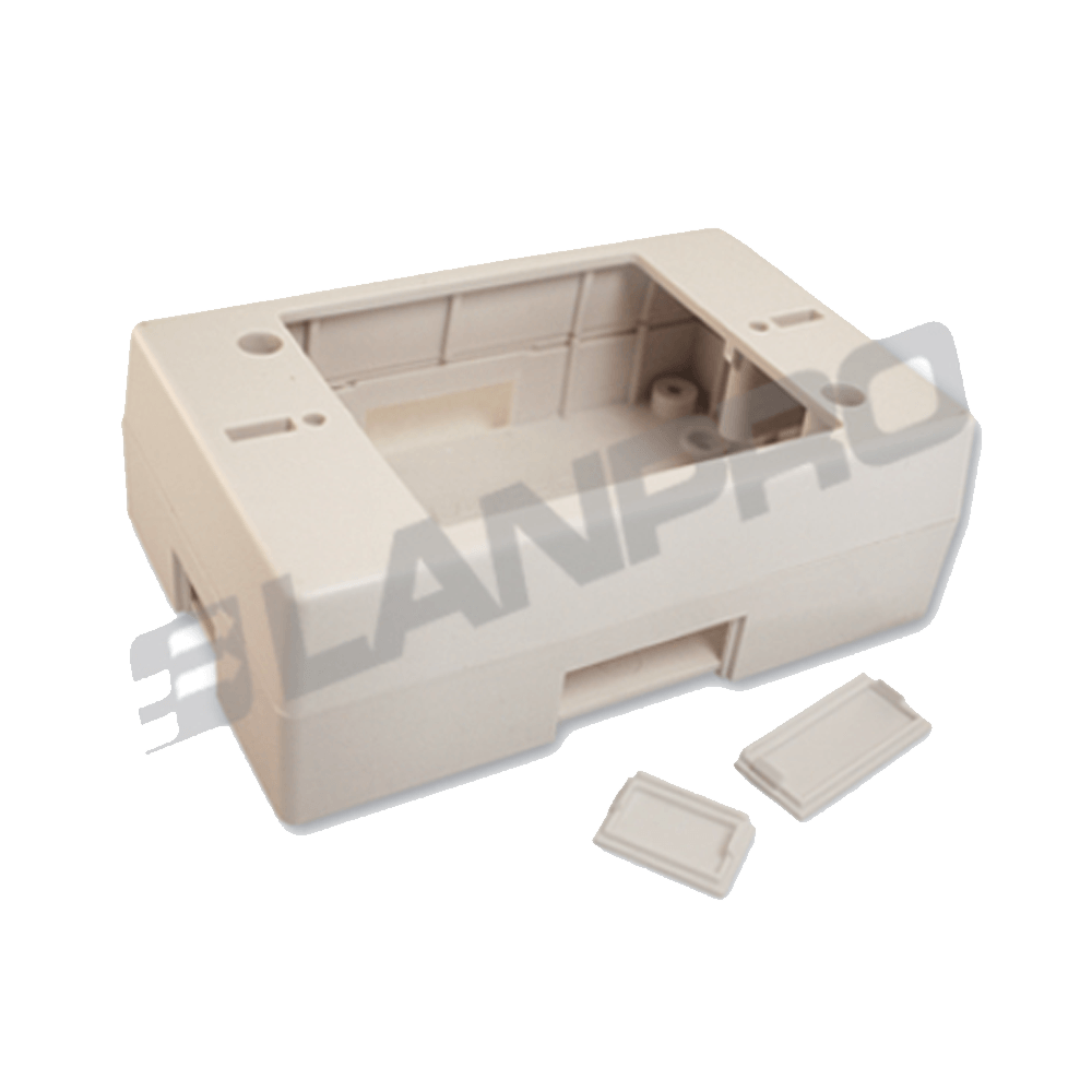 CAJA DE EMPOTRAR P/TAPA PLASTICA LANP LP-318W