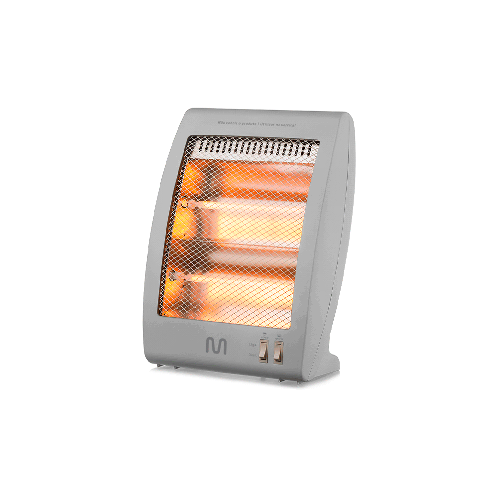 ESTUFA HALOGENO 2 RESISTENCIAS 800W 220V ED017 MULTILASER