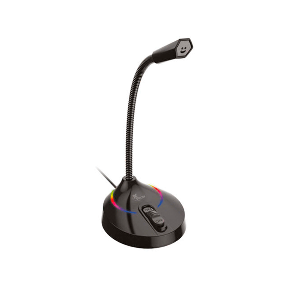 MICROFONE XTECH XTS-680 GLISSER RGB 2M GAM/30KHZ