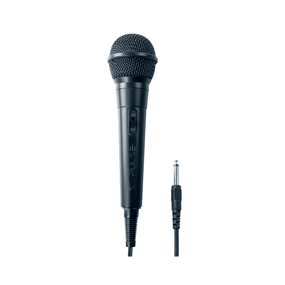 MICROFONO C/CABLE PULSE PRO 3 AUX/NEG SP803 MULTILASER