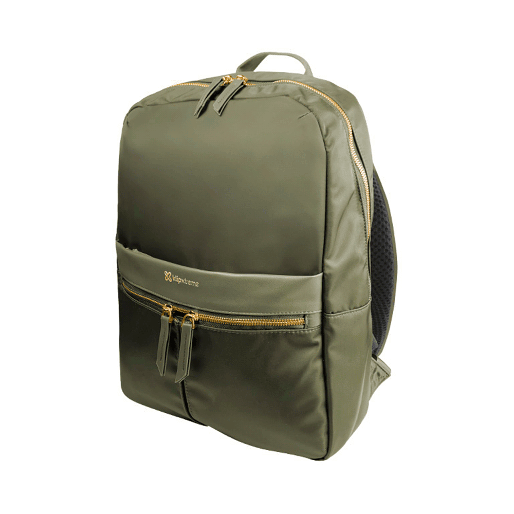 MOCHILA 15.6" KLIP KNB-467GN BARI FEMENINO VERDE OLIVA