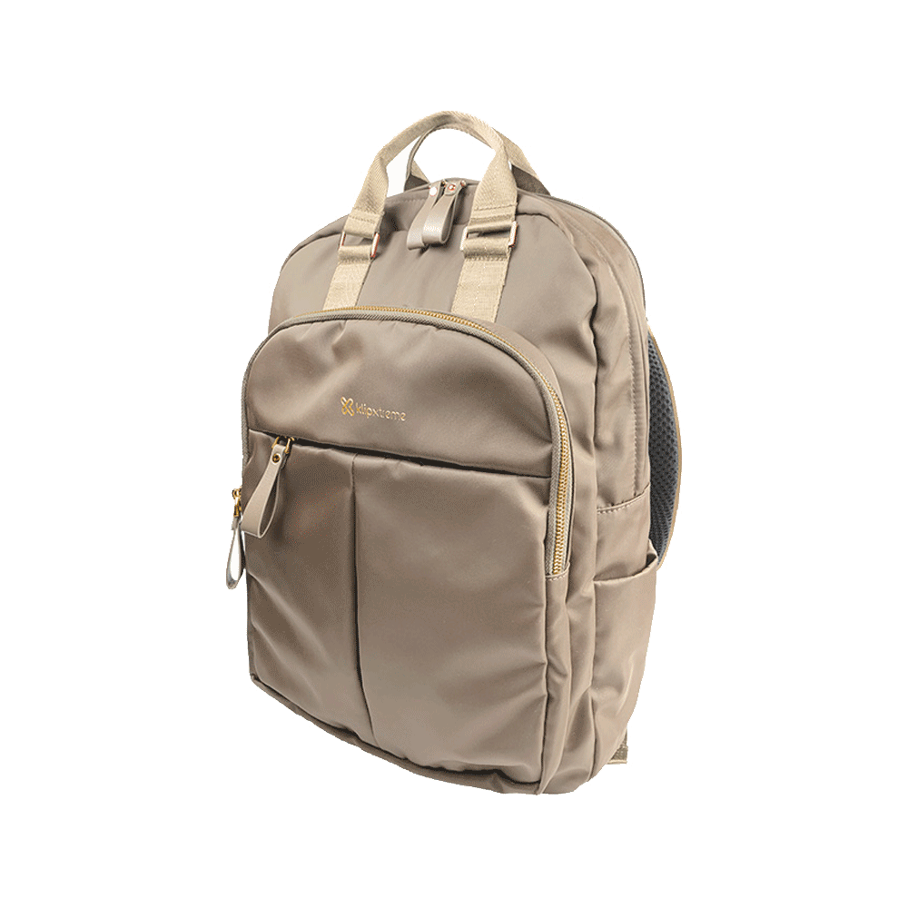 MOCHILA 15.6" KLIP KNB-468KH TOSCANA FEMENINO KHAKI