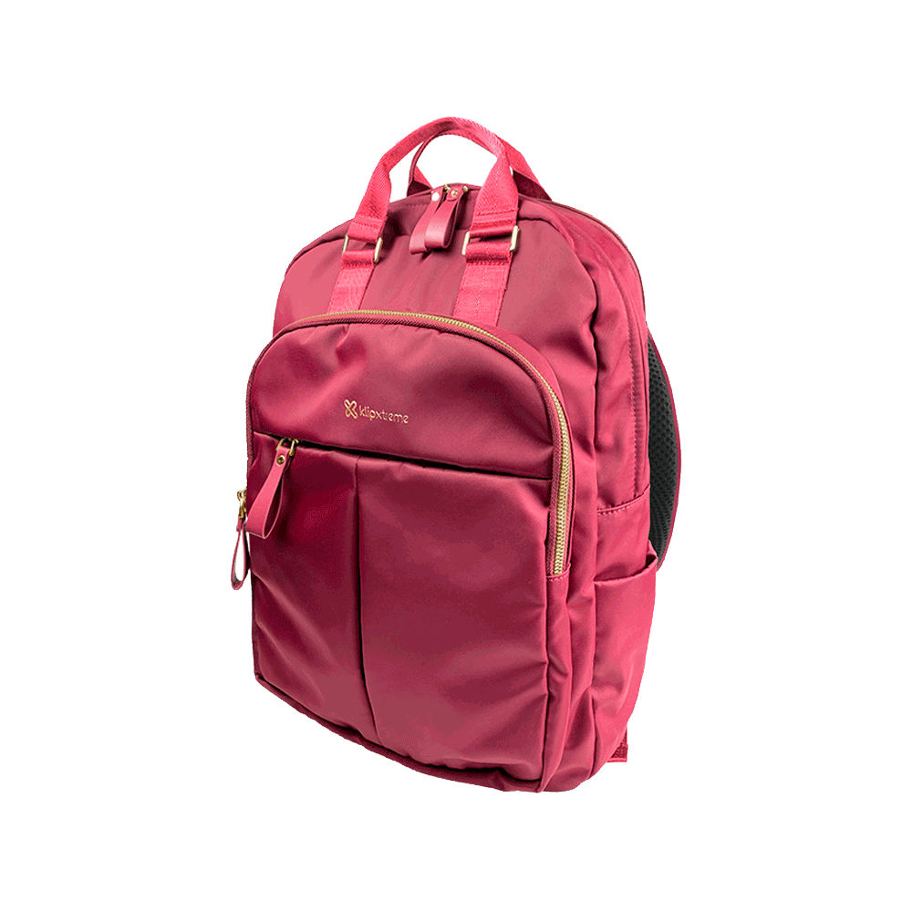 MOCHILA 15.6" KLIP KNB-468RD TOSCANA FEMENINO BORDO