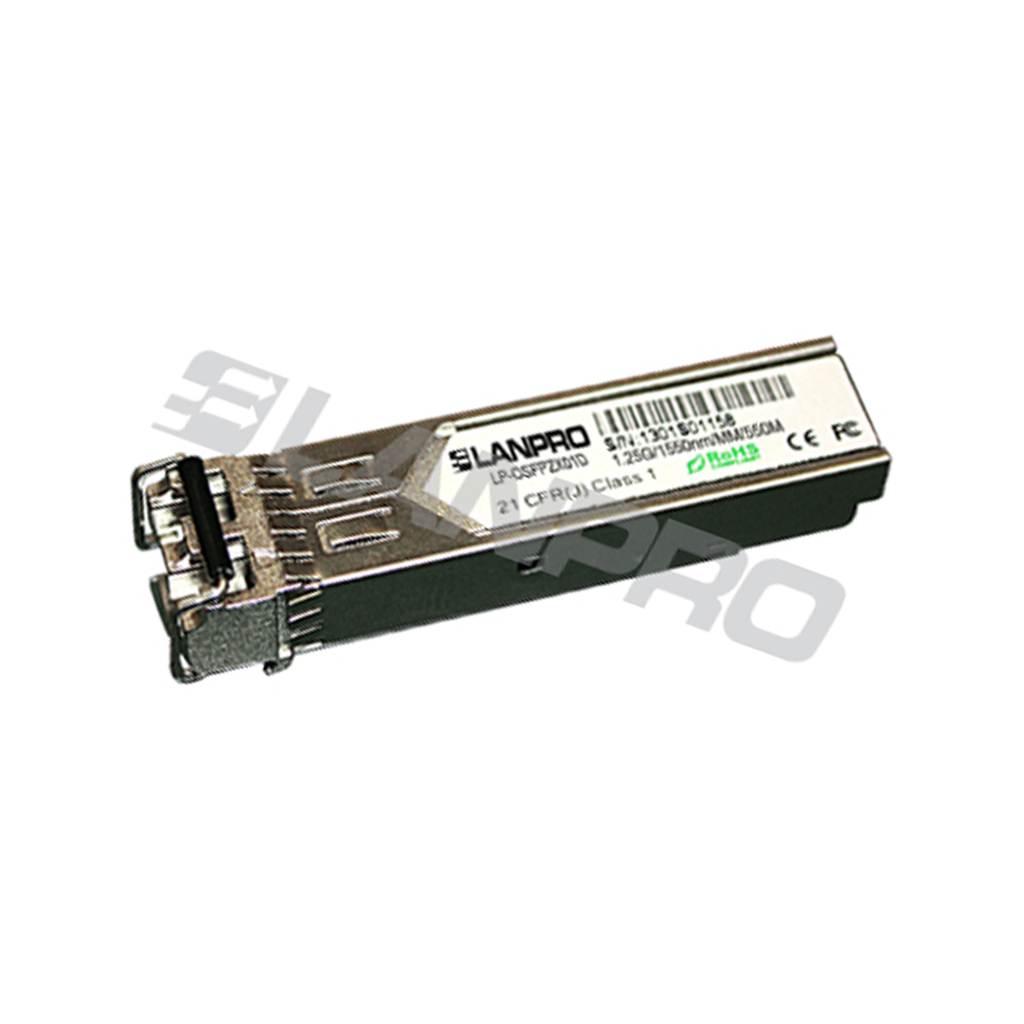 MODULO SFP FIBRA O. DUPLEX 1550 NM-SM LC 80KMS LANPRO