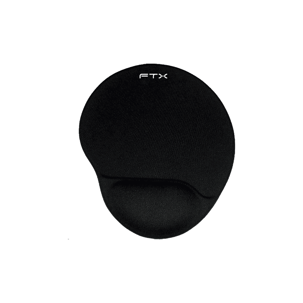 MOUSE PAD 31X27CM FTX FTXMPG01 C/ APOYO GEL NEGRO