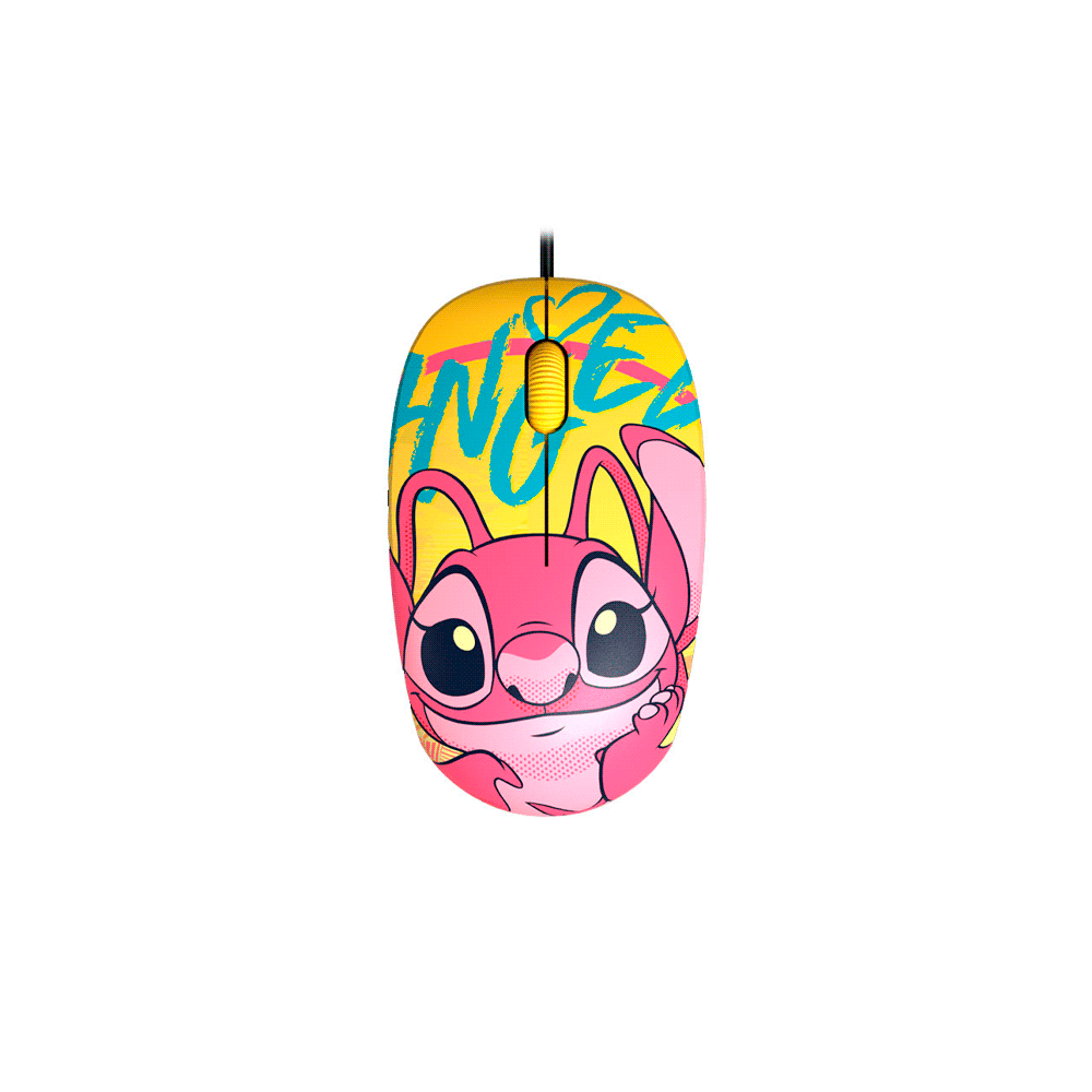 MOUSE USB XTM-D406ST-YL STITCH XTECH 1200DPI/3 BOT/AMARILLO