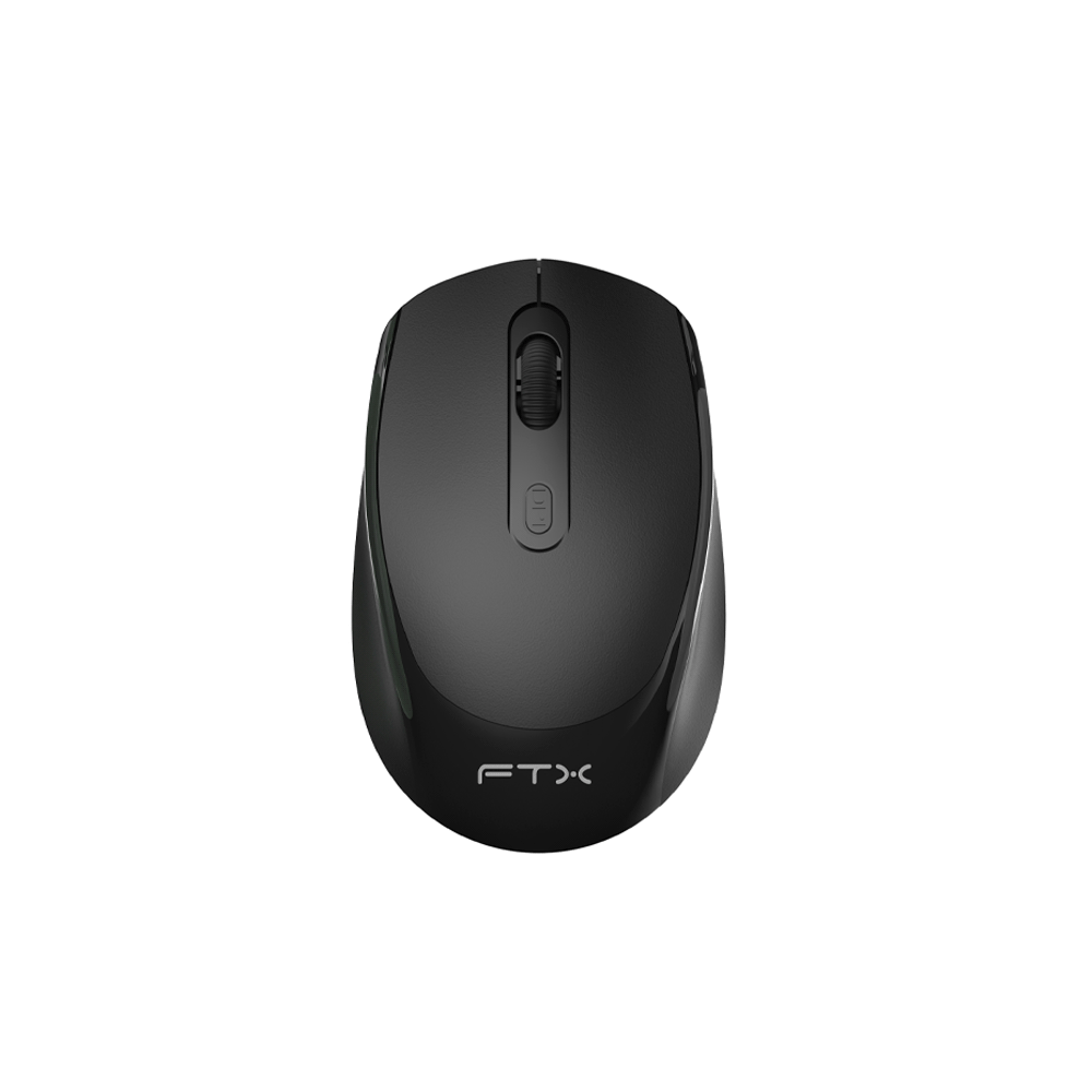MOUSE WIR/BT FTX FTXG22 1600DPI/4 BOT/RECARGABLE/NEGRO 107026