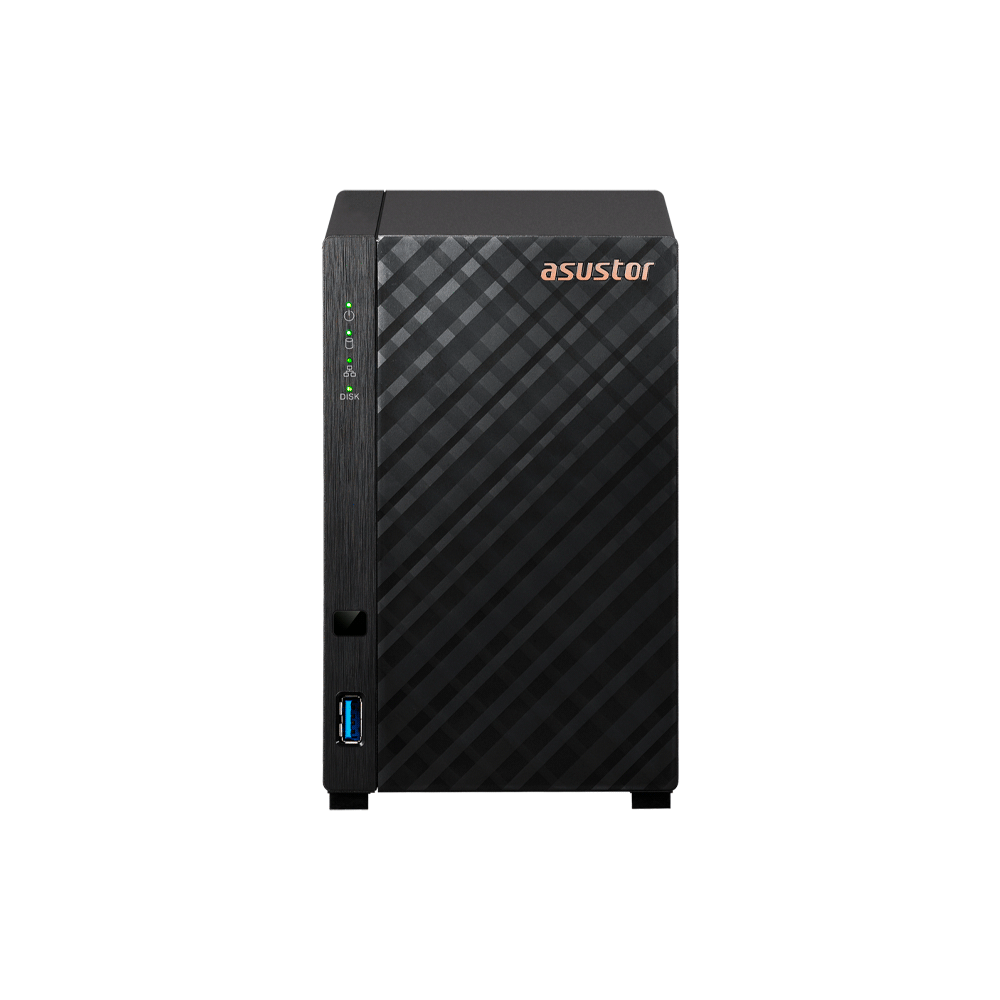 NAS ASUSTOR AS1102TL QC 1.7/2BAY/1G/1-GBLAN/USB32/USB2/HD35