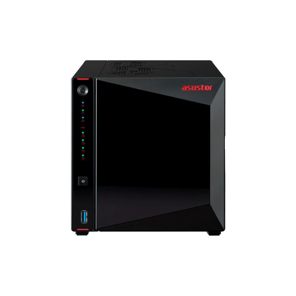 NAS ASUSTOR AS5404T QC2.0/4BAY/4GB/2X2.5-GBLAN/HDMI/3USB3.2/HD35/H25/S