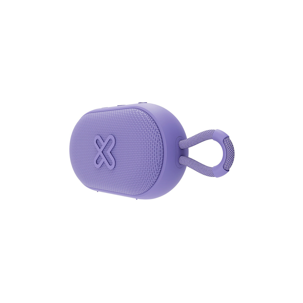 PARLANTE    6W KBS-030PR KLIP GROOVESPLASH BT/BAT/IPX7/TWS/MIC/PURPURA