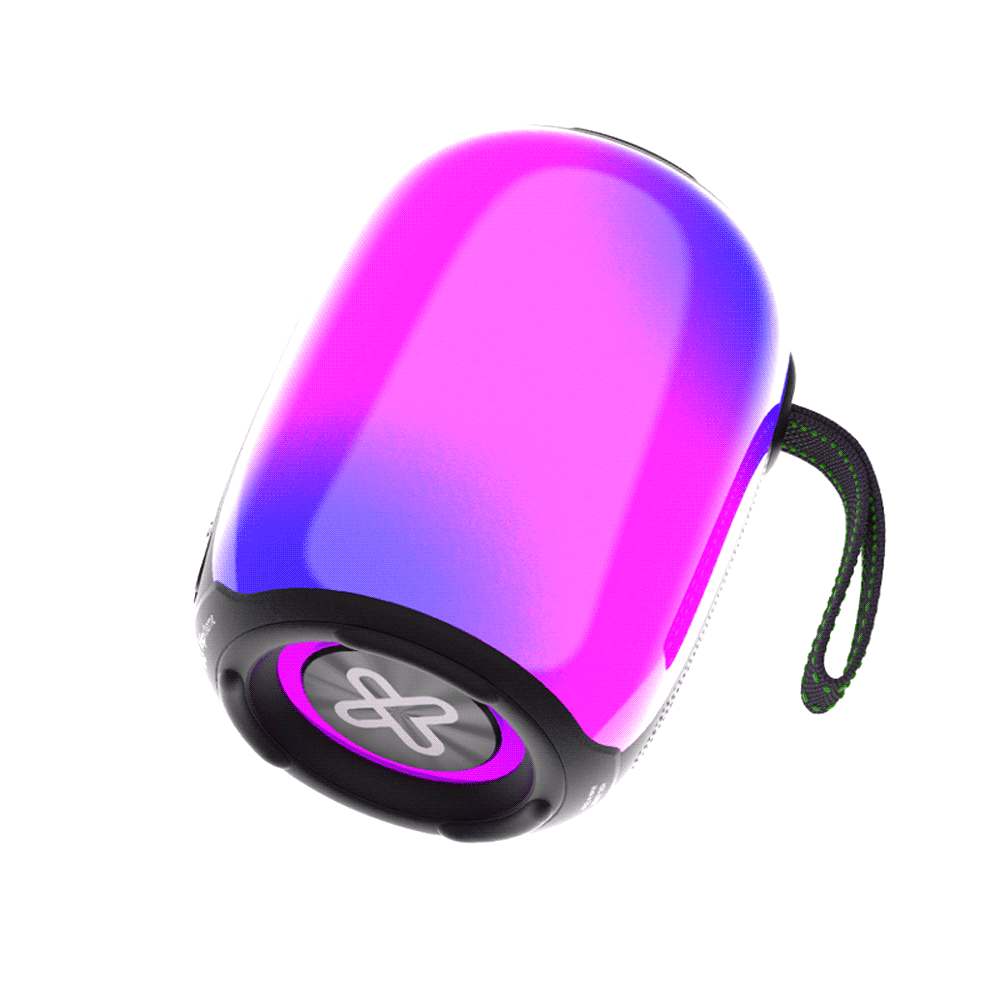 PARLANTE   12W KBS-250BK KLIP ZOUNDFIRE BT/BAT/IPX6/TWS/AUX/LED