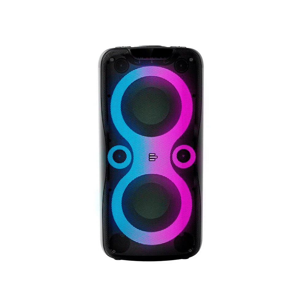 PARLANTE 1100W PULSEBOX 2 8" BT/AUX/SD/USB/FM/LED SP510 MULTILASER