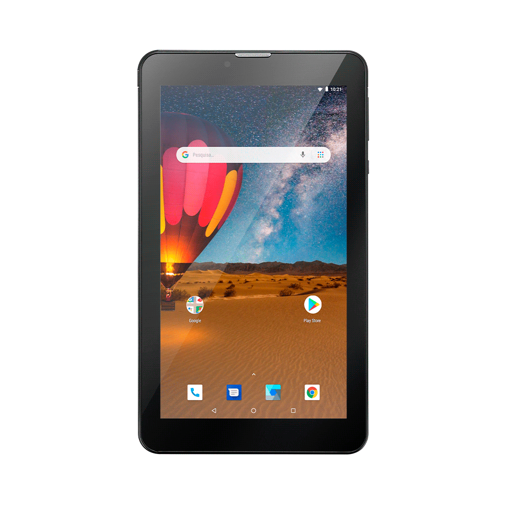 TABLET M7 ANDROID QC/16GB/1G/7"/3G/WIFI/NEGRO NB304 MULTILASER