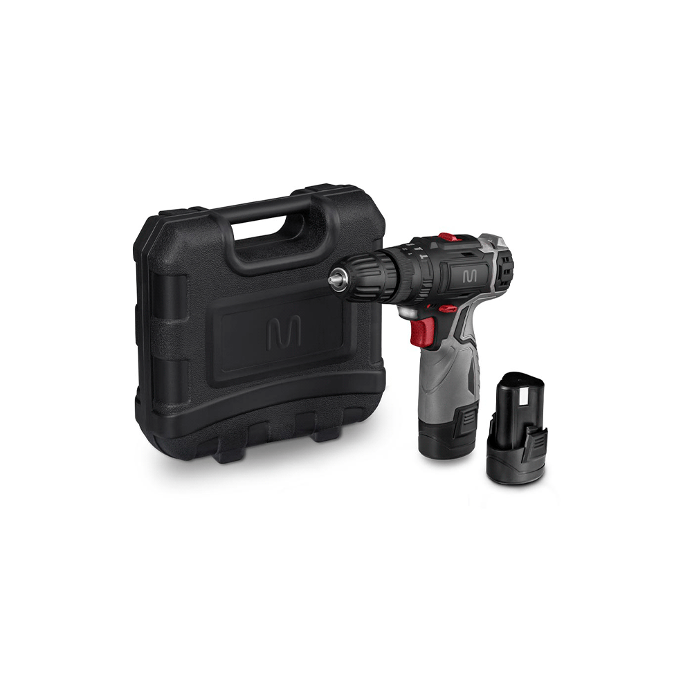 TALADRO Y DESTORNILLADOR 12V RECAR+MALETA BIV C/2BAT FE006 MULTILASE