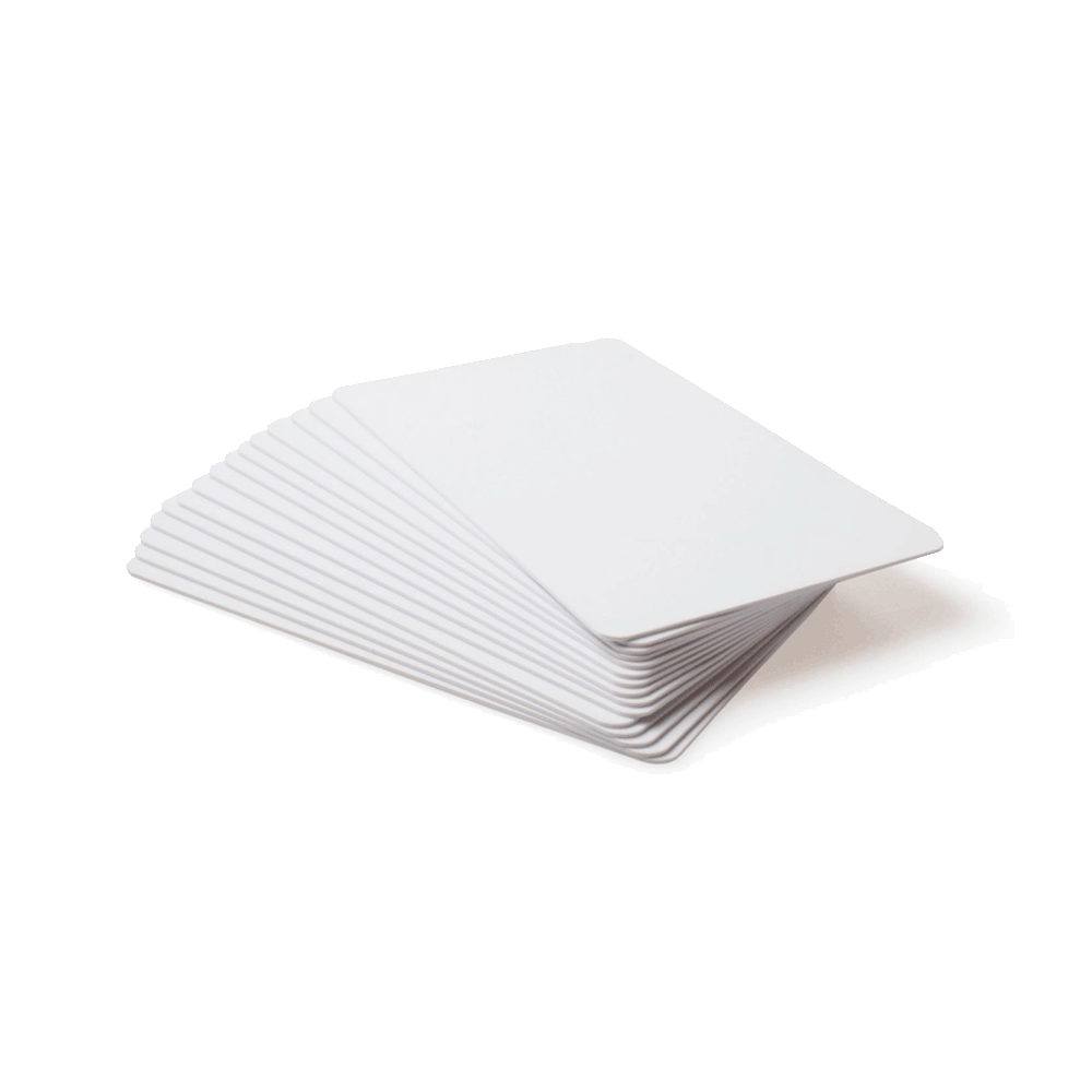 TARJETA ID PVC ADHESIVO 104523-010 PACK 500 PCS 10MIL ZEBRA