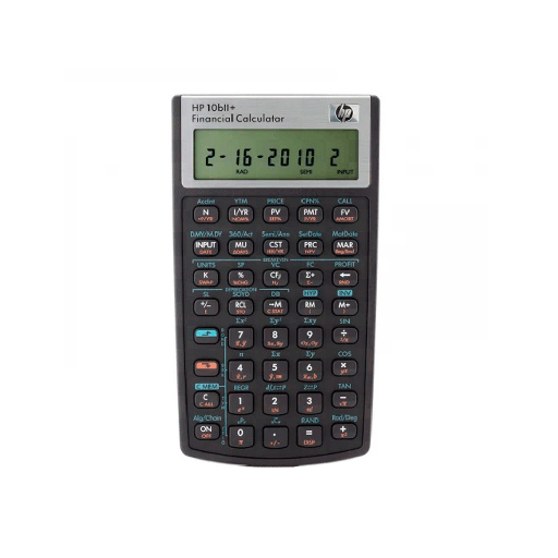 [94535] CALC FINANCIERA HP 10BII+ 1 LINEA FORM VERTICAL NEGRO