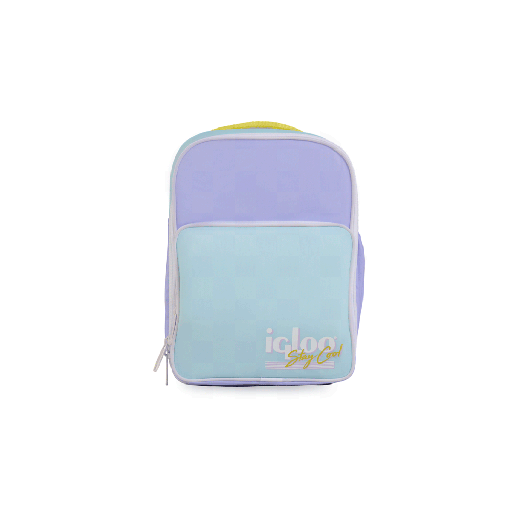 [107938] CONSERV MOCHILA IGLOO 12LAT RETRO LILA-AMARI 1P 63074