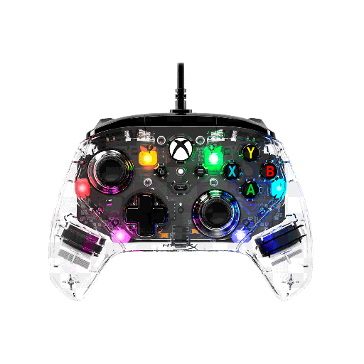 [109475] CONTROL GAM HYPX 7D6H2AA CLUTCH GLADIATE RGB USB/1JACK/XBOX/TRANSPAREN