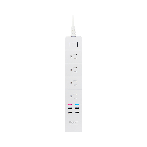 [57660] IOT NEXXT FILTRO DE LINEA 4 TOMAS NEMA + 4 USB/15A/1.8M NHP-E610
