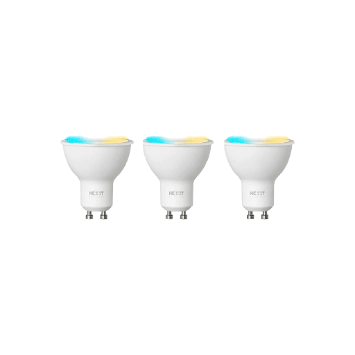 [67539] IOT NEXXT KIT 3 FOCO BLANCO 110V 4W MR16 GU10 CALIDA/FRIA NHB-W310