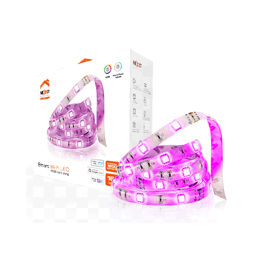 [91107] IOT NEXXT KIT BASE CINTA LED COLOR 12W/5M/RGB/ NHB-S611