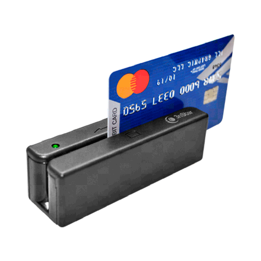 [17770] LECTOR TARJETA USB BANDA MAGNETICA BIDIRECCIONAL NEGRO MSR003 3NSTAR