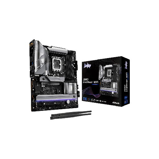 [116589] MB 1851 Z890 LIVEMIXER WIFI DDR5 ASROCK S/R/HDMI/4M2/THUNDERBOLT/ATX