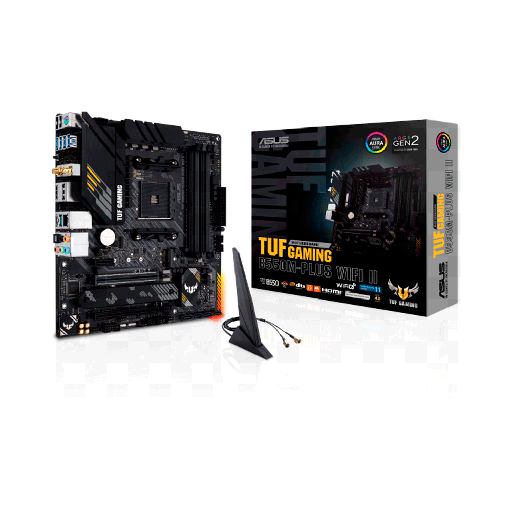 [91954] MB AM4 B550M-PLUS WIFI II TUF GAMING ASUS S/R/HDMI/DP/2M2/DDR4/USB3.2/