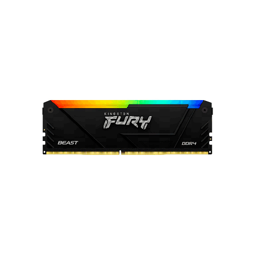[103237] MEM DDR4  8G 3200 KINGSTON FURY BEAST BK KF432C16BB2A/8 RGB XMP