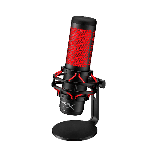 [70485] MICROFONE HYPX 4P5P6AA QUADCAST LUZ ROJO 2M 48KHZ/16-BIT