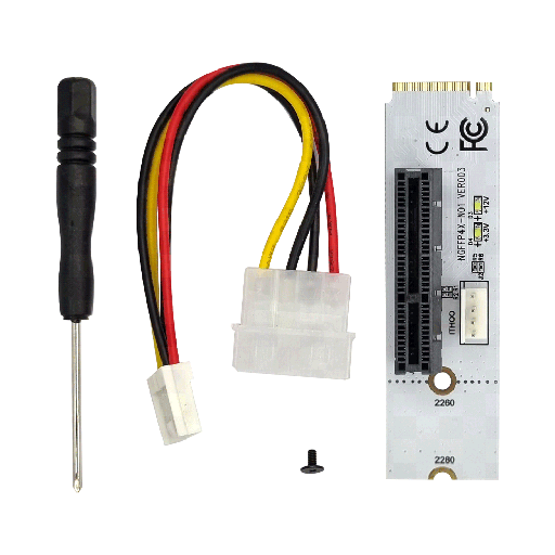 [78047] MINERIA ADAPTADOR M.2 A PCI-E 4X MZHOU UNITARIO X002UEIAI9 B09C1B2XC3